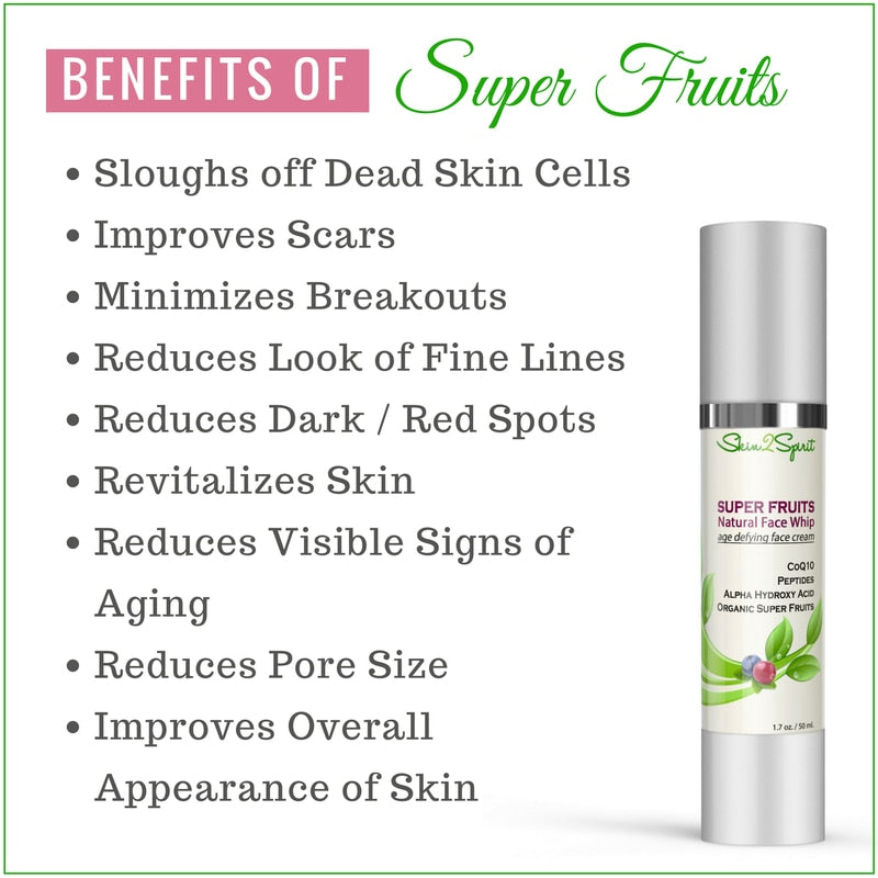 Super Fruits Age Defying Face Whip (w-Alpha Hydroxy Acids)